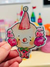 Giggle the Clown - vinyl sticker