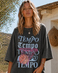 Image 2 of Toronto Women's Basketball Vintage Tempo Rhinestone Tee