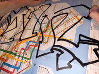 Image 2 of Min styled piece Subway Map 2026 