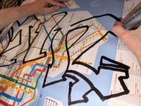 Image 3 of Min styled piece Subway Map 2026 