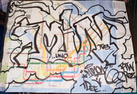Image 1 of Min styled throw up Subway Map 2026 
