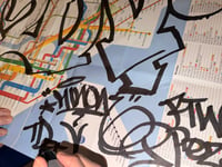 Image 2 of Min styled throw up Subway Map 2026 