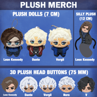Image 1 of (PRE-ORDER) PLUSH MERCH (DMC, Resident Evil)
