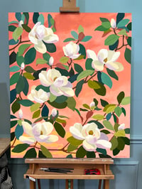 'Magnolias At Sunset'