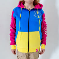 Image 5 of Party Rat Heavyweight Zipper Embroidered Jacket 
