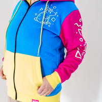 Image 13 of Party Rat Heavyweight Zipper Embroidered Jacket 
