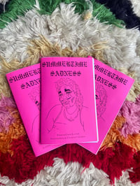 Summertime Sadness Poetry Zine by Chase Lounge
