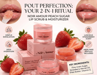 Image 3 of NOIR AMOUR 2 IN LIP DUO