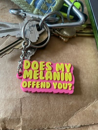 Image 2 of VAULT - PINK MELANIN KEYCHAIN