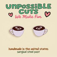 Image 3 of Coffee Cup Earrings