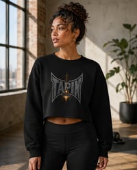 Image 3 of TAP IN™ Women's Cropped Sweatshirt