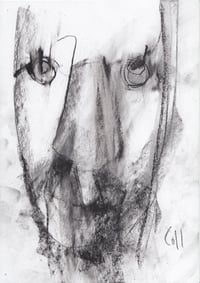 Image 2 of Vanguard - Sketchbook Drawing in Charcoal on Paper 