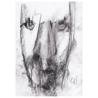 Image 1 of Vanguard - Sketchbook Drawing in Charcoal on Paper 