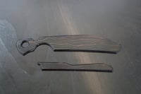 Large Sebenza 31 Inlay Curly Mun Ebony