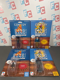 Image 2 of DAMAGED CARDED SET: Comedy Bang! Bang! Scott Aukerman Entree PeeE Neur Sprague Fourvel