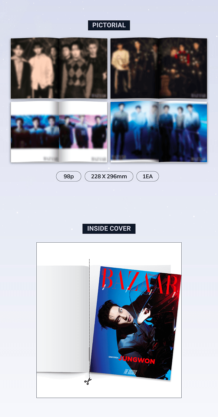 Image of [PRE-ORDER] Enhypen BAZAAR Star : The Cosmic (Jungwon Ver.)