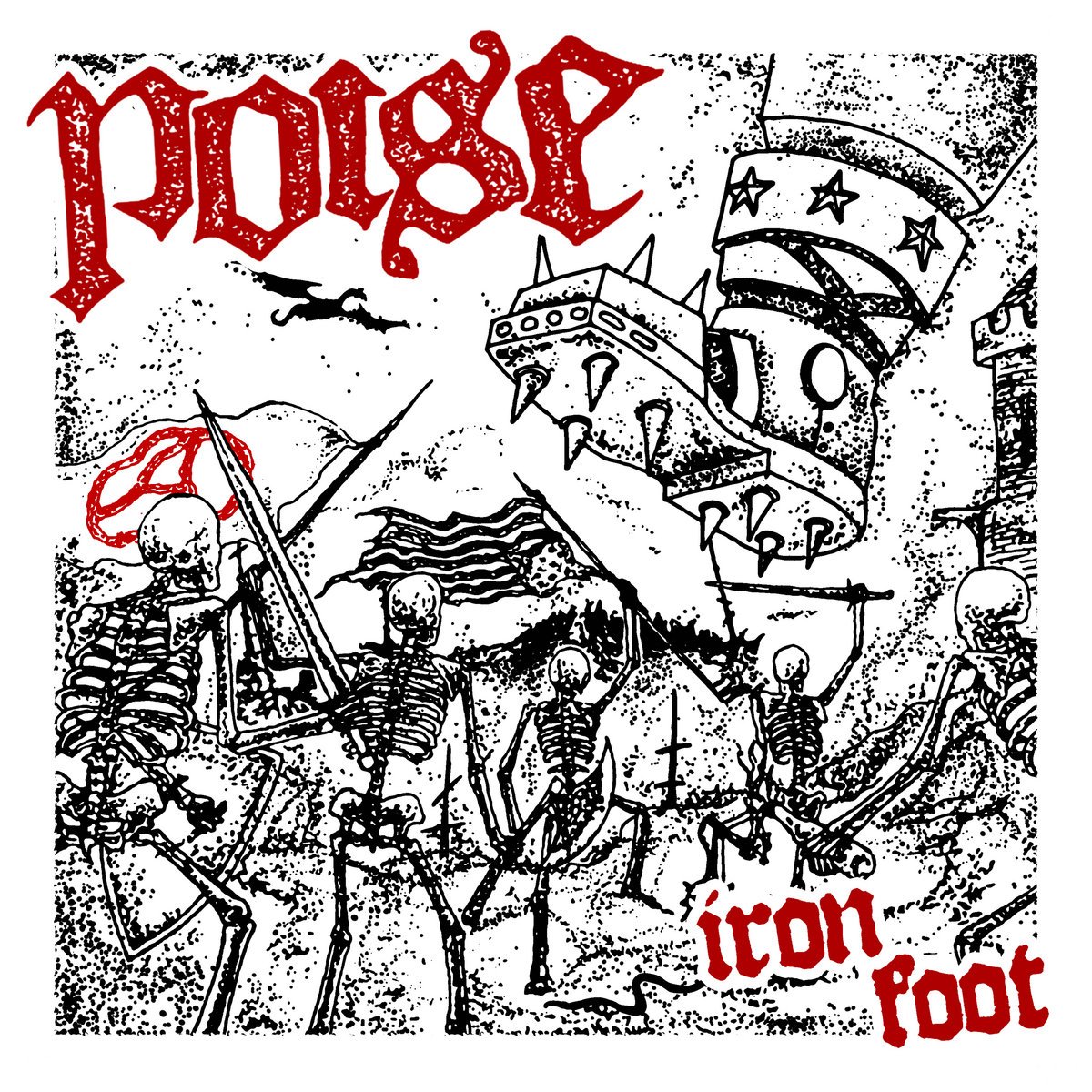 Image of POISE "Iron foot" 7" E.P.