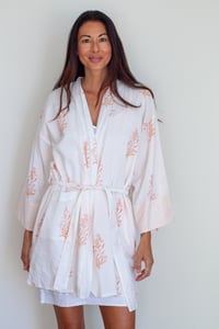 Image 1 of Short Kimono Strawflowers