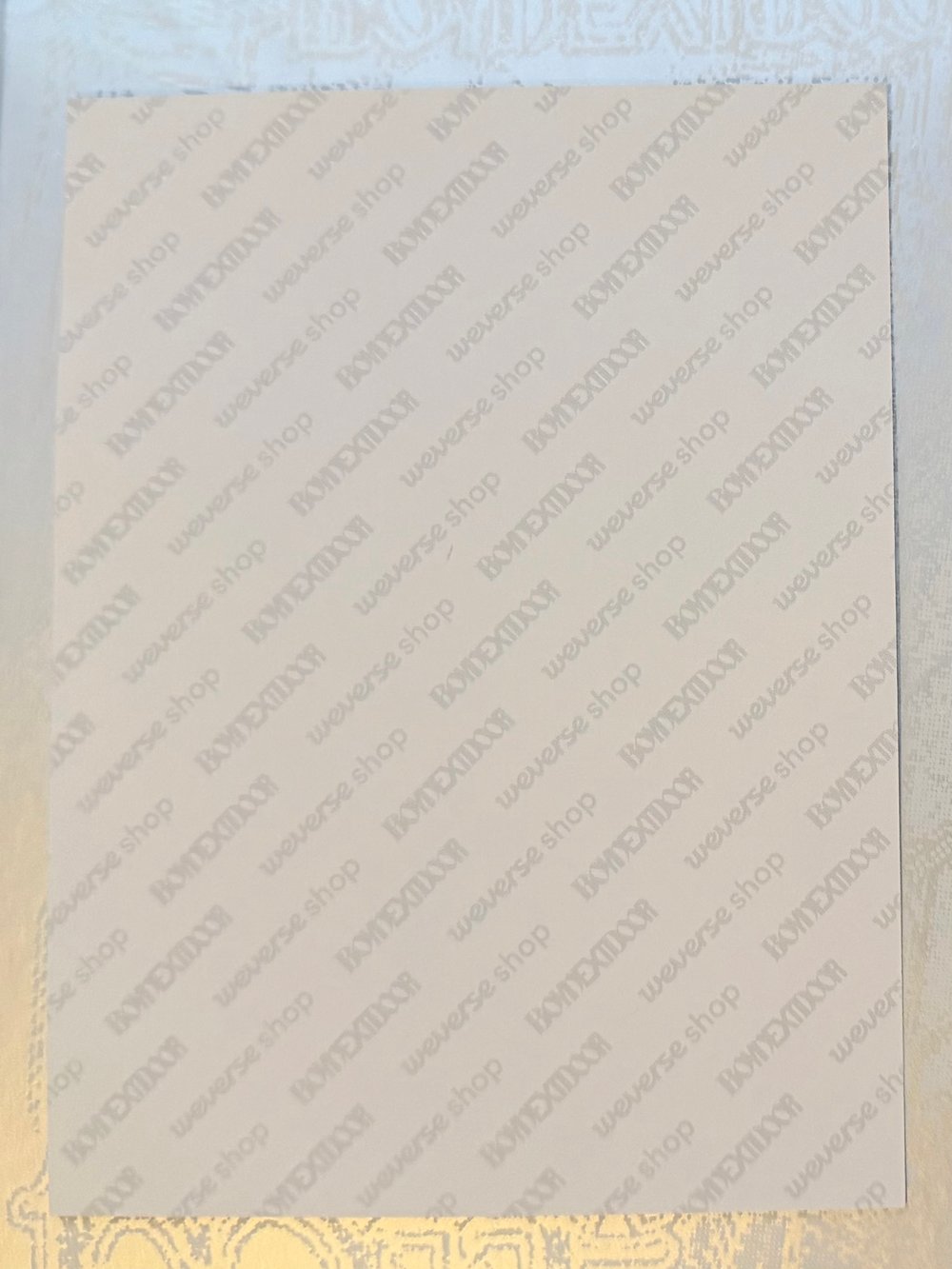 Image of BOYNEXTDOOR ‘HOME’ Group Postcard Weverse Shop POB