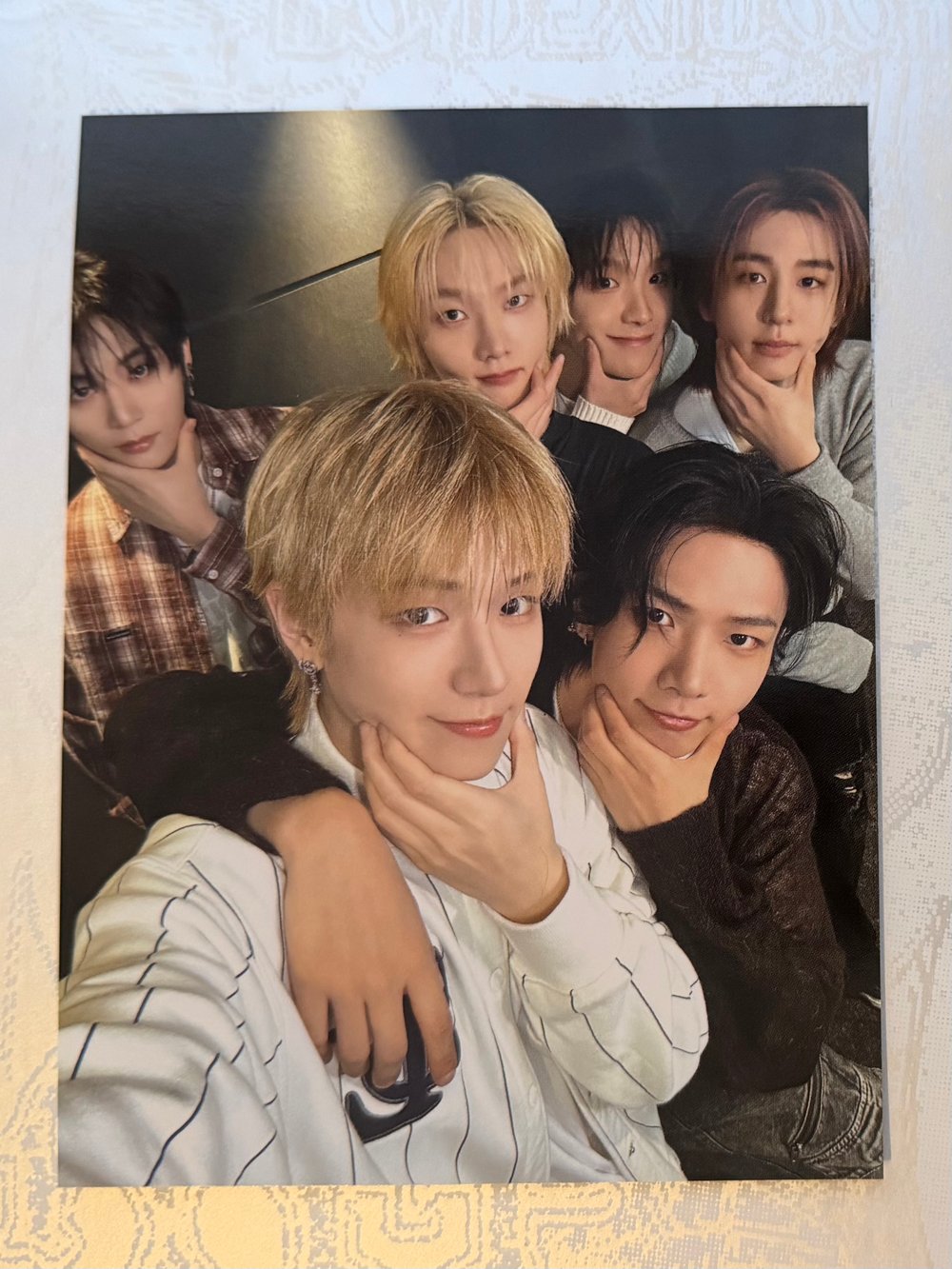 Image of BOYNEXTDOOR ‘HOME’ Group Postcard Weverse Shop POB