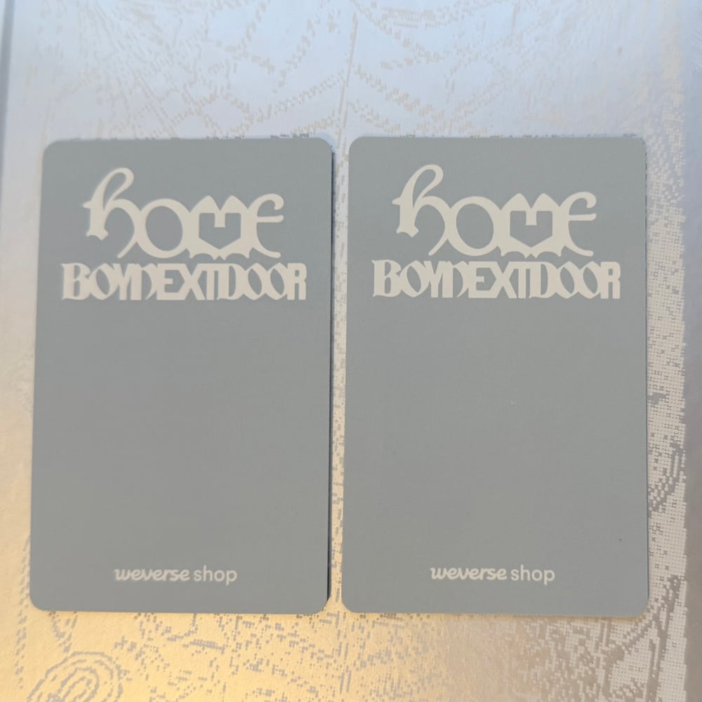Image of BOYNEXTDOOR ‘HOME’ Photocard Weverse Shop POB