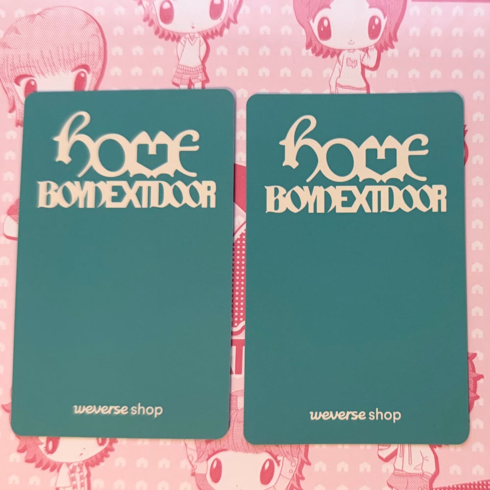 Image of BOYNEXTDOOR ‘HOME’ Photocard B Weverse Shop POB