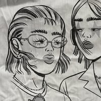Image 4 of Upcycled shirt "Friends"  #12 [Defective Product] 