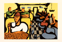 Old Diner Screenprint 