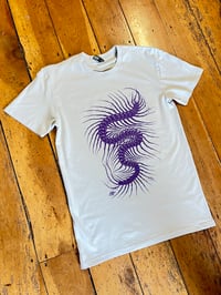 Image 2 of Stencil Purple Centipede