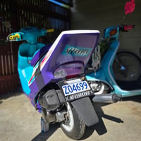 Image 2 of Alive At Night - Scooter Plate frame