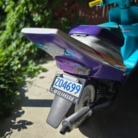 Image 5 of Alive At Night - Scooter Plate frame