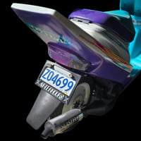 Image 1 of Alive At Night - Scooter Plate frame
