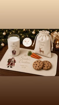 Image 3 of Santa milk cookie sets ( pre order arriving September) 