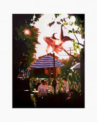Image 1 of "Summer Evening" 8.5x11 in. Paper Print