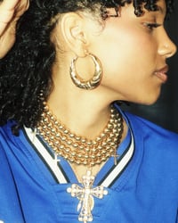 Image 1 of Sincerely, Uptown Hoop Earrings