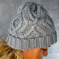Image 2 of Hand Knit Slouchy Hat