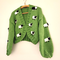 Image 3 of Valentines princess sheep cardigan