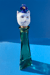 Image of Glass Bottle with Porcelain Kitten Head (Sold Individually)