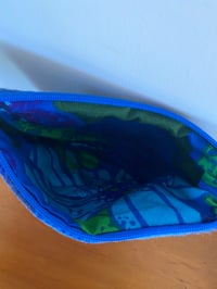 Image 2 of Blue Wool Purse