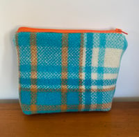 Image 1 of Teal Wool Purse