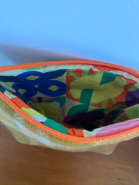 Image 2 of Orange Khaki Wool Purse
