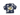 custom upcycled reworked screen print navy blue hockey jersey - Skulls 