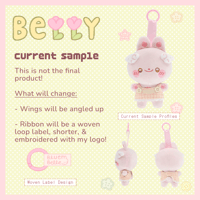 Image 2 of [PREORDER] Belly the Bun Plushie