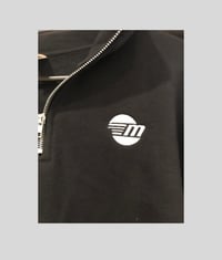 Image 2 of NEW Unisex Malibu Half Zip Jumper-  Navy/White