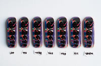 Image 2 of Dilated PRE-MADE Hand Shaped Decks