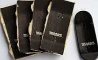 Image 3 of Ebony Two Tone Stamp Logo FINISH TO ORDER Deck