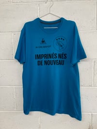 Image 1 of FC Zambeze Maraudeurs, teal T shirt L (21.5"p2p, 30"s2h)    