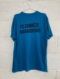 Image 2 of FC Zambeze Maraudeurs, teal T shirt L (21.5"p2p, 30"s2h)    