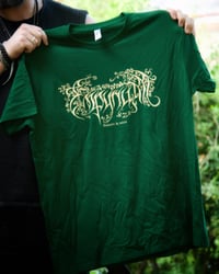 Image 2 of Empyrium - Romantic by Nature Gold Logo on Bottle Green