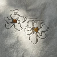 Image 2 of AMBER BLOOM EARRINGS